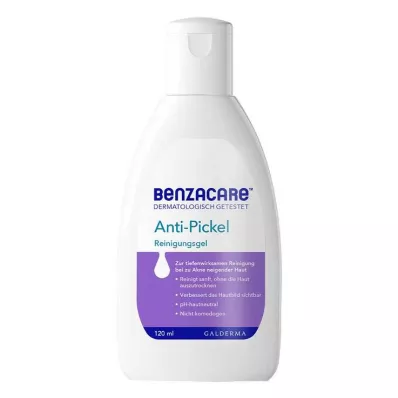 Benzacare τζελ καθαρισμού κατά των σπυριών, 120 ml