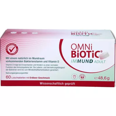 OMNI BiOTiC iMMUND Παστίλιες για ενήλικες, 60 κάψουλες