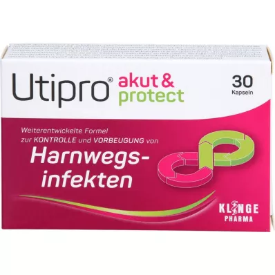 UTIPRO akut &amp; protect σκληρές κάψουλες, 30 τμχ