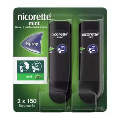 nicorette Mint Spray με 1 mg νικοτίνης ανά σπρέι, 2 τεμ