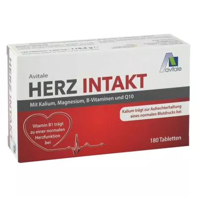 Heart Intact με Κάλιο + Μαγνήσιο + Βιταμίνες Β ταμπλέτες, 180 τμχ