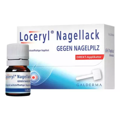 Βερνίκι νυχιών Loceryl κατά του μύκητα νυχιών DIREKT-απλικατέρ, 1,25 ml