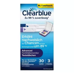 CLEARBLUE Δοκιμαστικές ταινίες Fertility Monitor 30+3, 33 τεμάχια