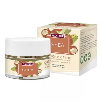 Plantana Shea Face Cream Hyaluronic &amp; Vitamin E, 50 ml