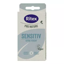 RITEX PRO NATURE SENSITIV vegan προφυλακτικά, 8 τεμάχια