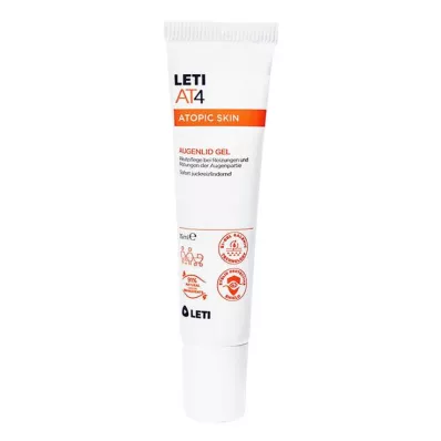 Ζελέ βλεφάρων Leti AT4, 15 ml