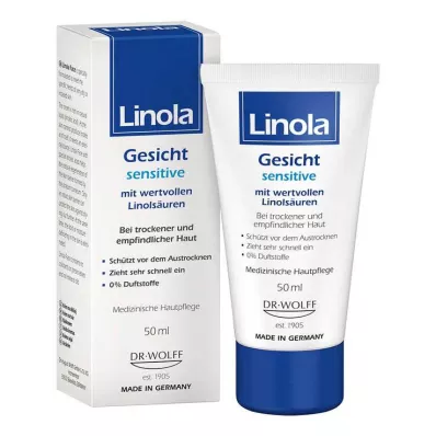 LINOLA Ευαίσθητη κρέμα προσώπου, 50 ml