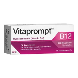 VITAPROMPT Επικαλυμμένα με λεπτό υμένιο δισκία 1000 μικρογραμμαρίων, 50 τεμάχια