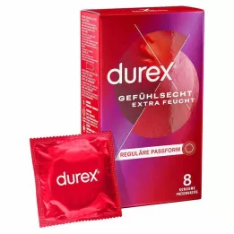 DUREX Ευαίσθητα πολύ υγρά προφυλακτικά, 8 τεμάχια