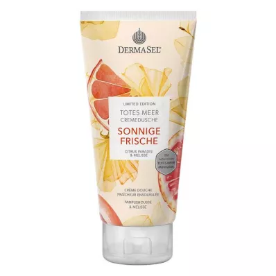 Dermasel Dead Sea Cream Shower Sunny Freshness, 200 ml