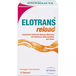 ELOTRANS σκόνη ηλεκτρολύτη reload με βιταμίνες, 15X7.57 g