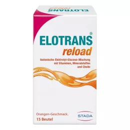 ELOTRANS σκόνη ηλεκτρολύτη reload με βιταμίνες, 15X7.57 g