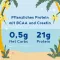 Vegan Muscle Protein Protein Vanilla + Creatine Powder (600 g)