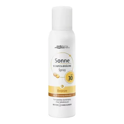 Αντηλιακή προστασία &amp; μαυρίσματος spray bronze LSF 30, 150 ml