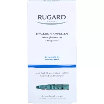 RUGARD Αμπούλες Hyaluron, 7X2 ml