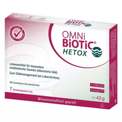 OMNI BiOTiC HETOX Σακουλάκι σκόνης, 7X6 g