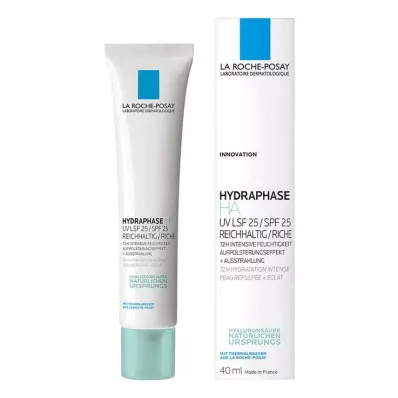 La Roche Posay Hydraphase HA UV κρέμα πλούσια LSF 25, 40 ml