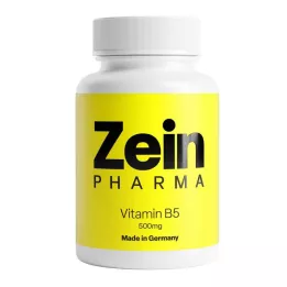 VITAMIN Β5 PANTOTHENSÄURE κάψουλες 500 mg, 120 κάψουλες