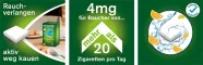Instructions for use for τσίχλα nicorette® φρέσκα φρούτα, 4 mg νικοτίνης, 210 τεμάχια - 2
