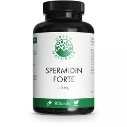 GREEN NATURALS Spermidine Forte 5,5 mg vegan κάψουλες, 90 τεμάχια