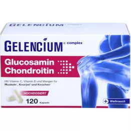 GELENCIUM Γλυκοζαμίνη Χονδροϊτίνη υψηλή δόση Vit C Kps, 120 κάψουλες