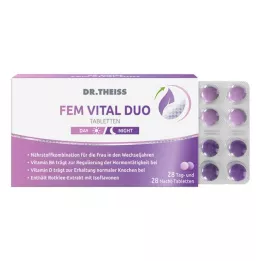 DR.THEISS FEM VITAL DUO Δισκία, 56 τεμάχια