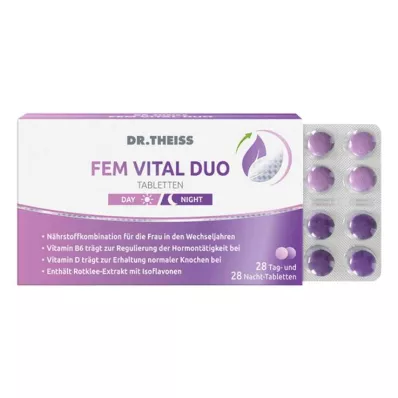 Ταμπλέτες Dr.Theiss Fem Vital Duo, 56 τεμ