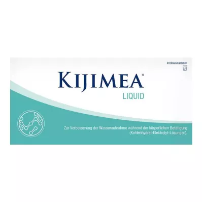 KIJIMEA Υγρά αναβράζοντα δισκία, 40 τεμάχια