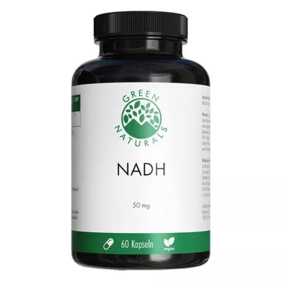 Green Naturals Nadh vegan και υψηλές δόσεις κάψουλες, 60 τεμ