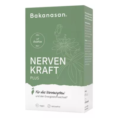 Κάψουλες Bakanasan Nerve Power Plus, 60 τεμ