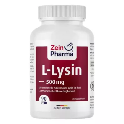 L-LYSIN 500 mg κάψουλες, 90 τεμάχια