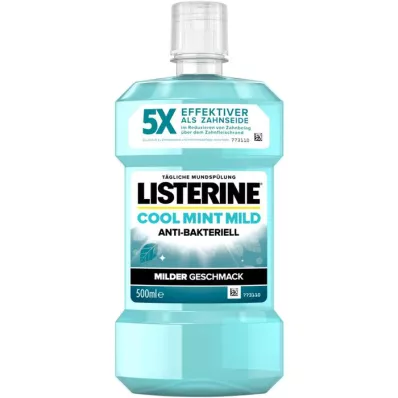 LISTERINE Στοματικό διάλυμα με ήπια γεύση Cool Mint, 500 ml