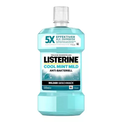 Listerine Cool Mint ήπιας γεύσης στοματικό διάλυμα, 500 ml
